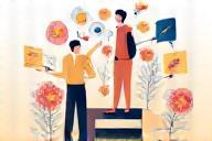 Illustration for career guidance guide.